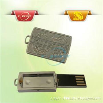 E-Power Thin Metal Credit Card USB Flash Drive or Stick U714